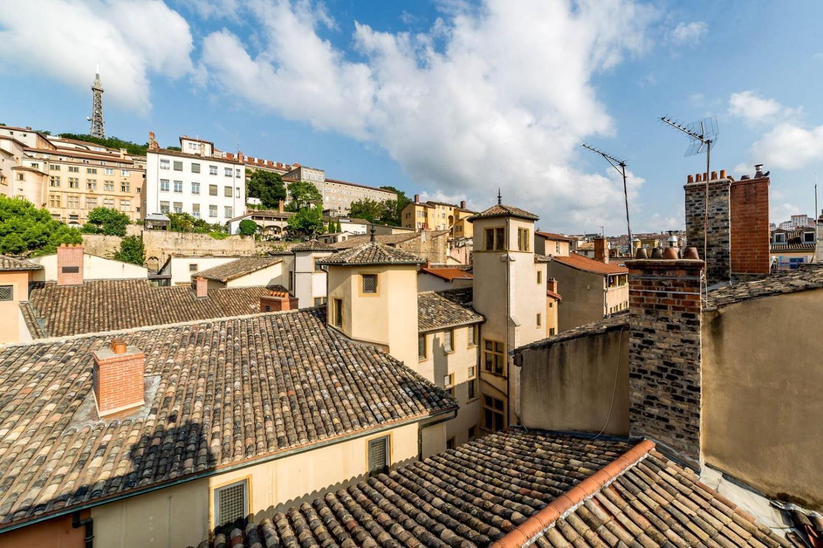 Sky'Room - Jacuzzi & Vue - Vieux Lyon Eksteriør billede